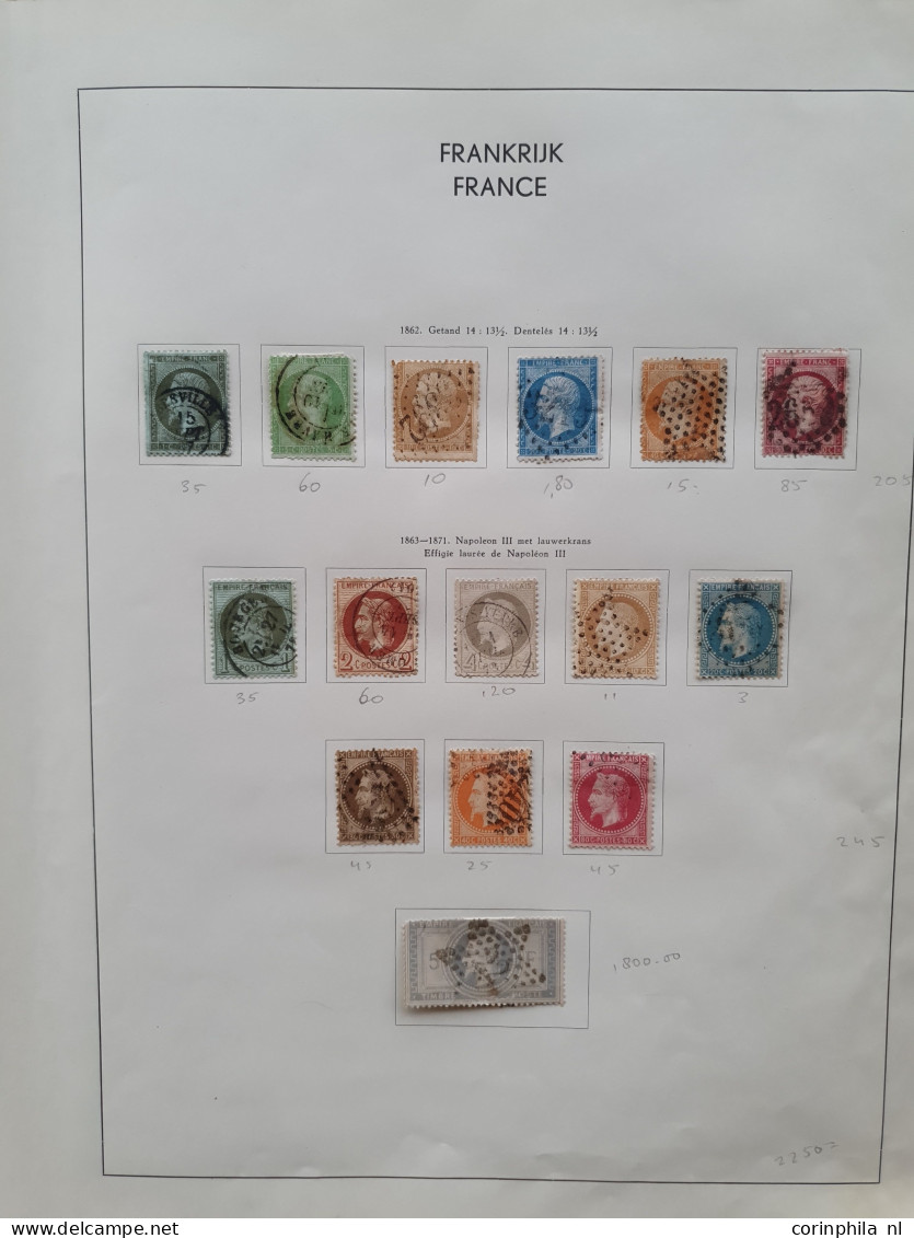 1849/2003 Collection Used And */** With Better Items (incl. Yv. No 33) Face Value, Miniature Sheets And Booklets In 2 Da - Other & Unclassified