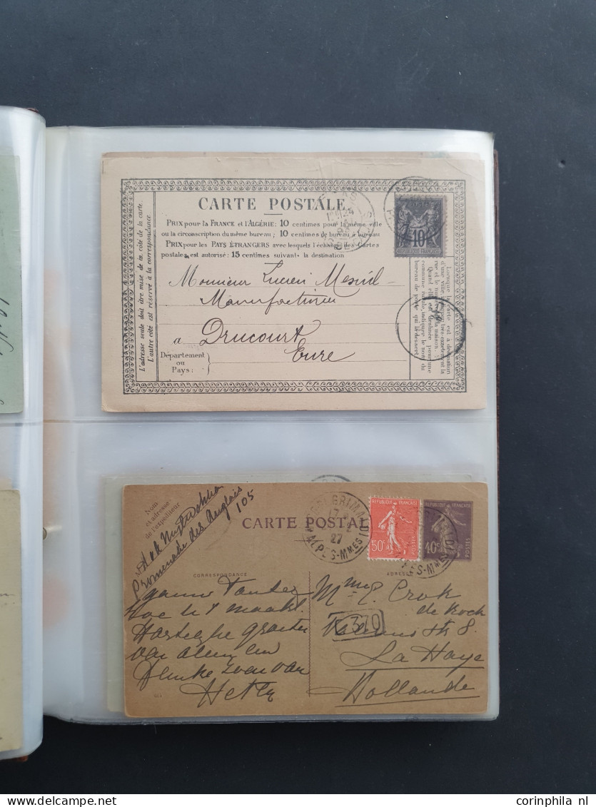 Cover 1849/2011 collection mostly used including better items (some in mixed quality), stock old Revenue stamps, postal 