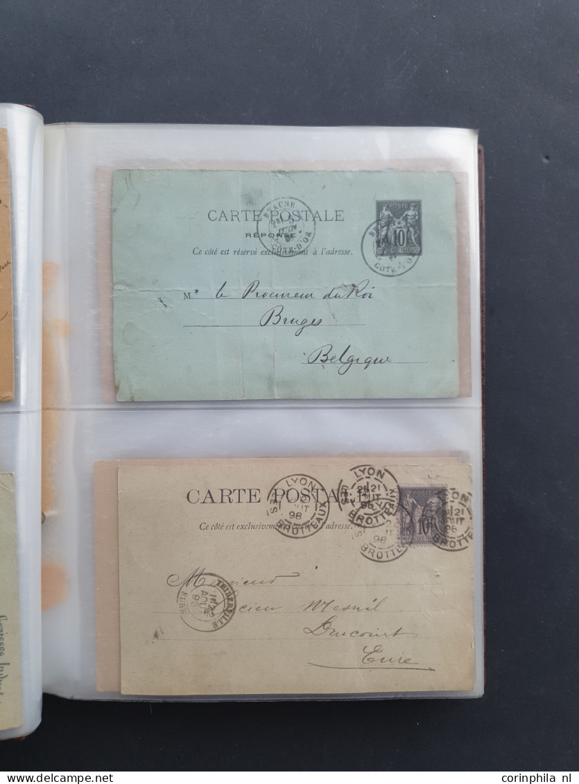 Cover 1849/2011 collection mostly used including better items (some in mixed quality), stock old Revenue stamps, postal 