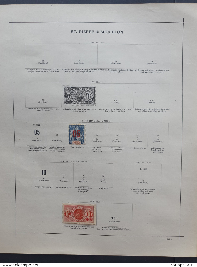 1892/1940 various countries including Congo, Tunis, New Caledonia, Morocco, Alexandrie etc. used and * with better items