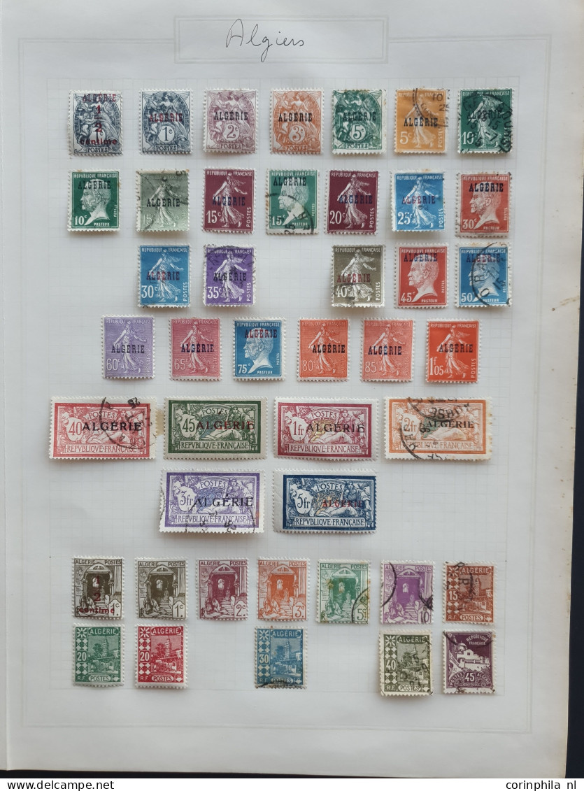 1892/1940 various countries including Congo, Tunis, New Caledonia, Morocco, Alexandrie etc. used and * with better items