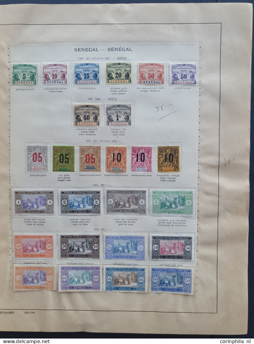 1887/1940 Collection Used And * With Better Items And Sets On Album Leaves In Folder - Other & Unclassified