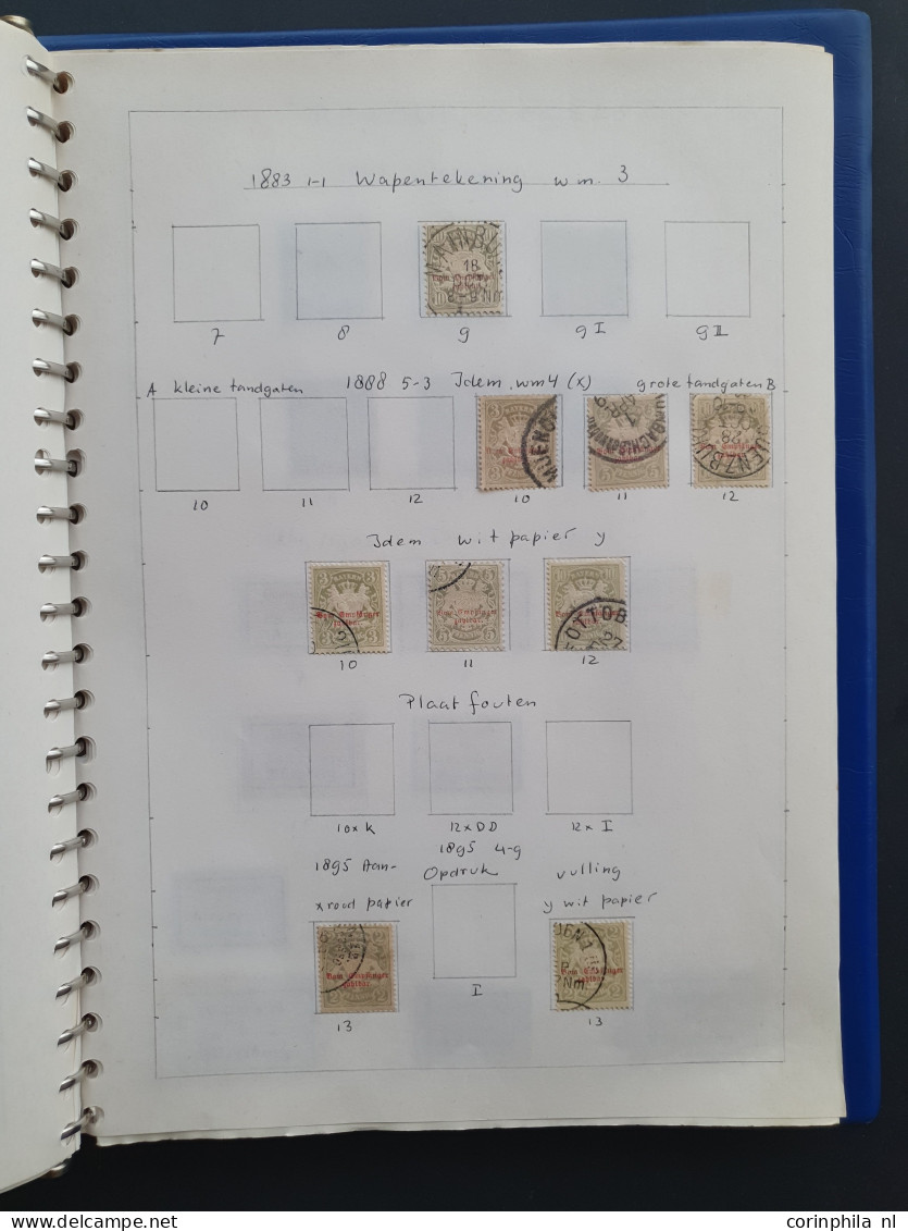 1851c. onwards collection with many better items (partly in mixed quality and some forgeries) in binder and folder