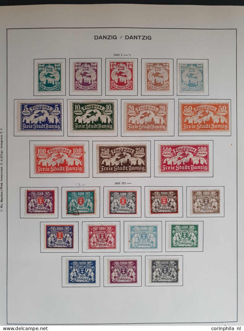 1850-1939, collection including Plebiscite areas and better stamps in mixed quality in Schaubek album