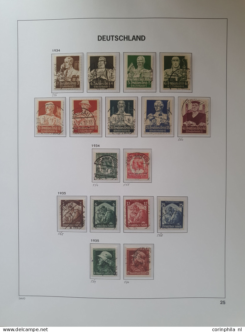 1872/1945 almost complete used collection with better values and postmarks including Mi. no. 30 with H.Hung certificate,