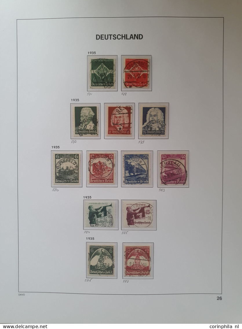 1872/1945 almost complete used collection with better values and postmarks including Mi. no. 30 with H.Hung certificate,