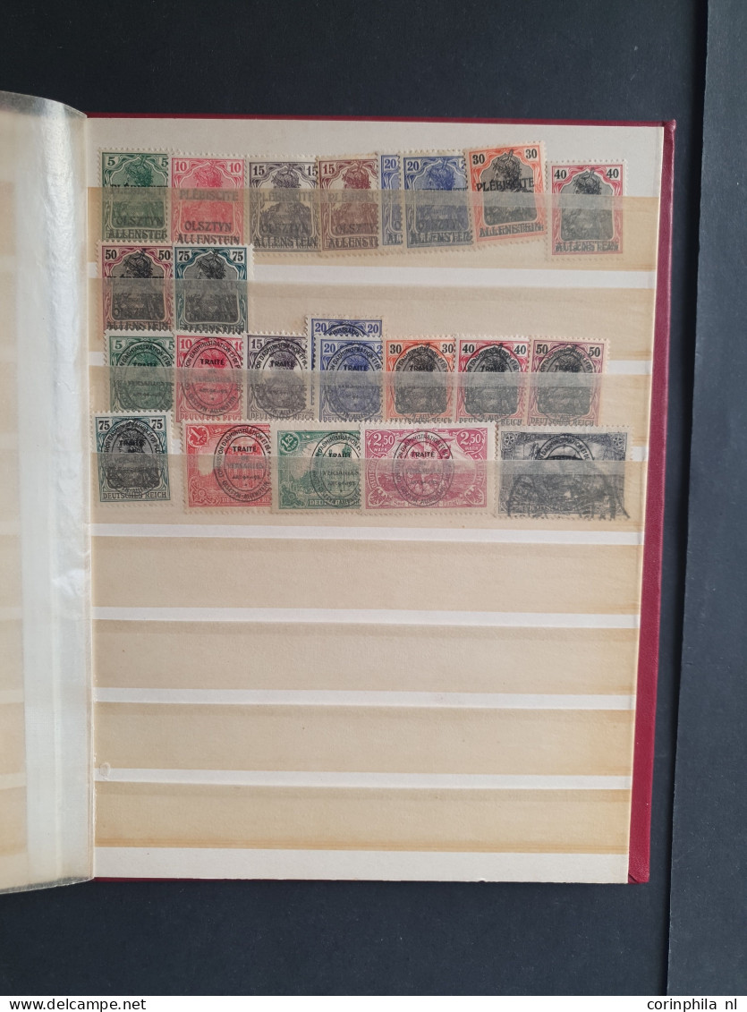 1871-1945, collection used asnd */** with many better stamps and sets (a.o. 5 mark Mi. no. 66, Wagner, Südamerikafahrt, 