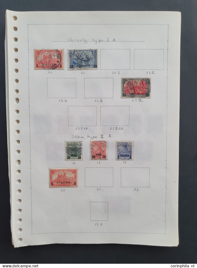 1896c, onwards collection mostly used including better item e.g. forerunners including China and Constantinople on album