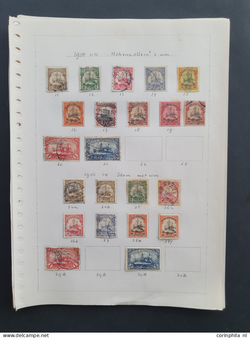 1896c, onwards collection mostly used including better item e.g. forerunners including China and Constantinople on album