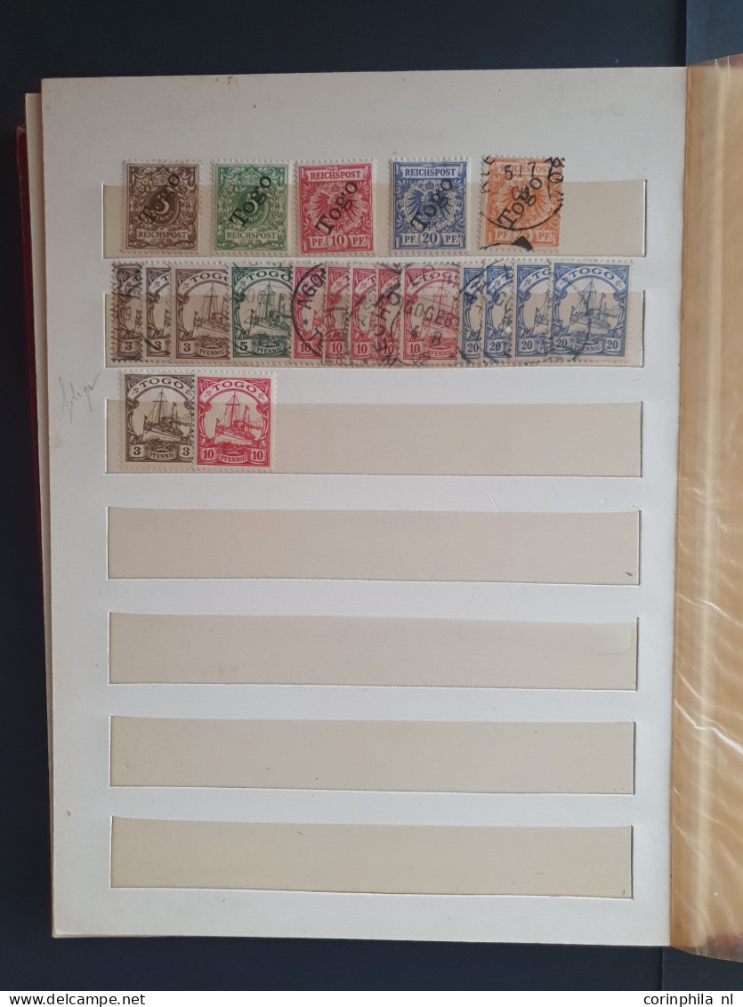 1884-1918, used and */** with some better stamps in small stockbook