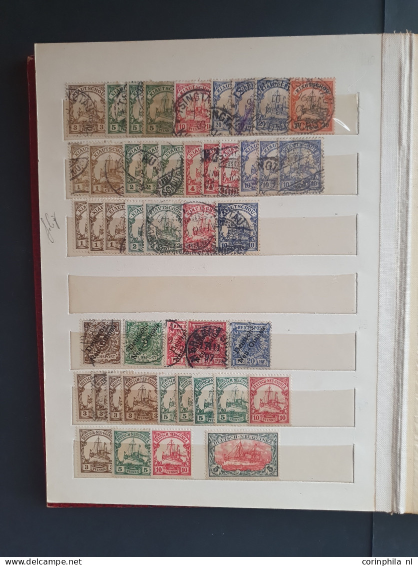 1884-1918, used and */** with some better stamps in small stockbook