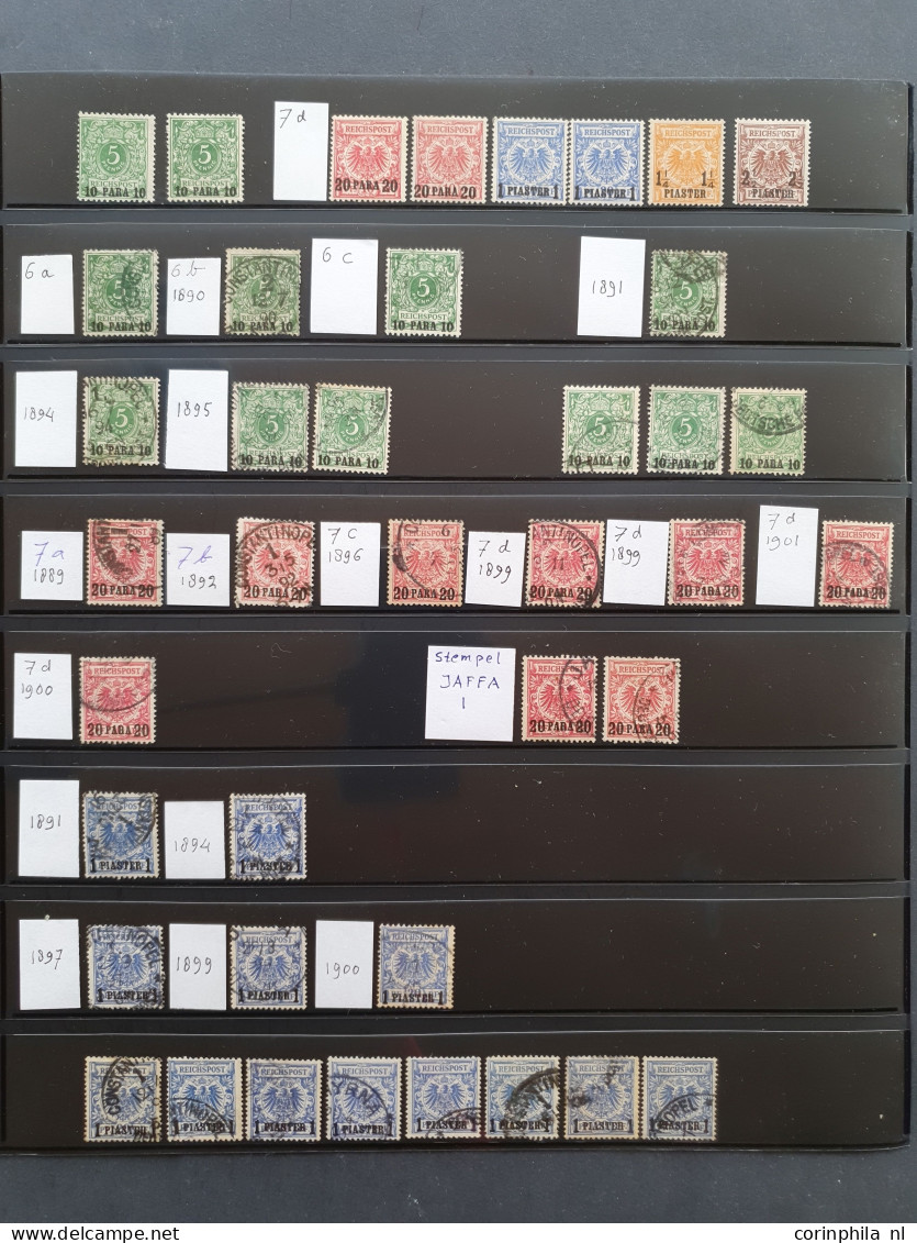 1870 Onwards,  Collection */** And Used With Better Items Including Postmarks On German Stamps (used Abroad), Varieties, - Otros & Sin Clasificación