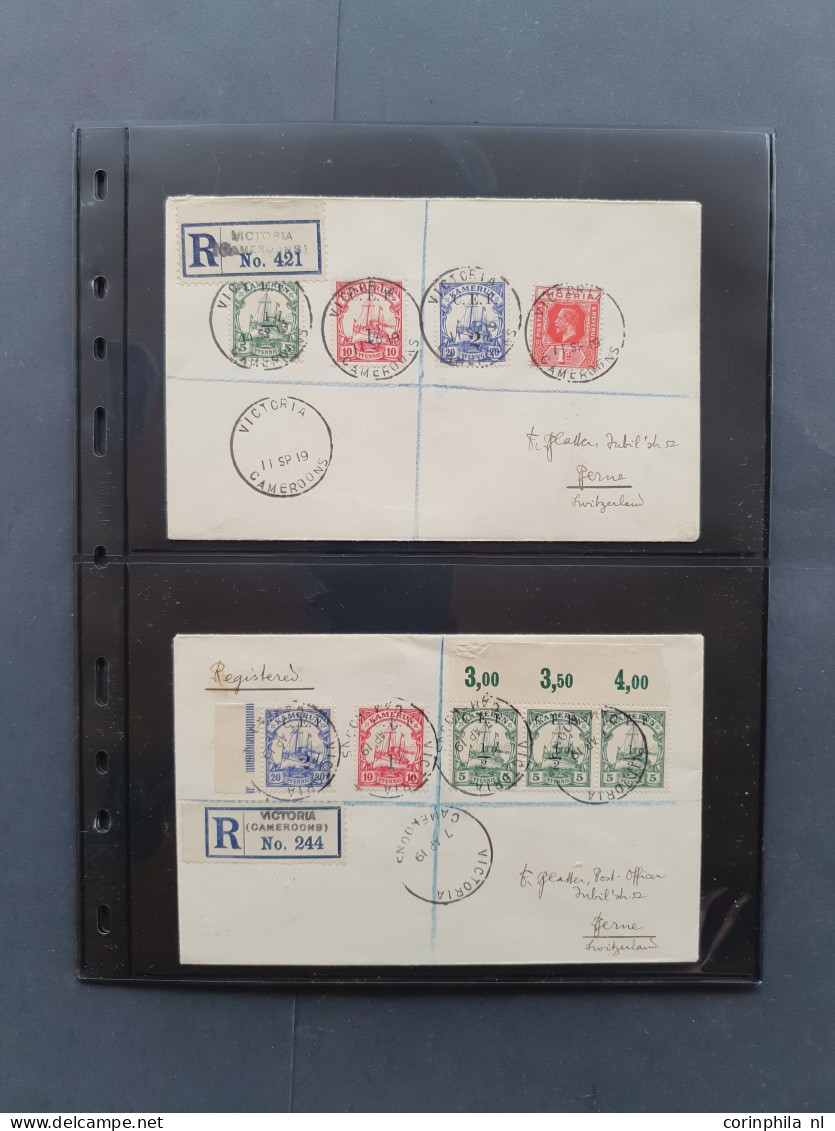 Cover 1898-1913 postal history (postcards, postal stationery) 22 ex. including postmarks, destinations, 2 covers CEF (Ca