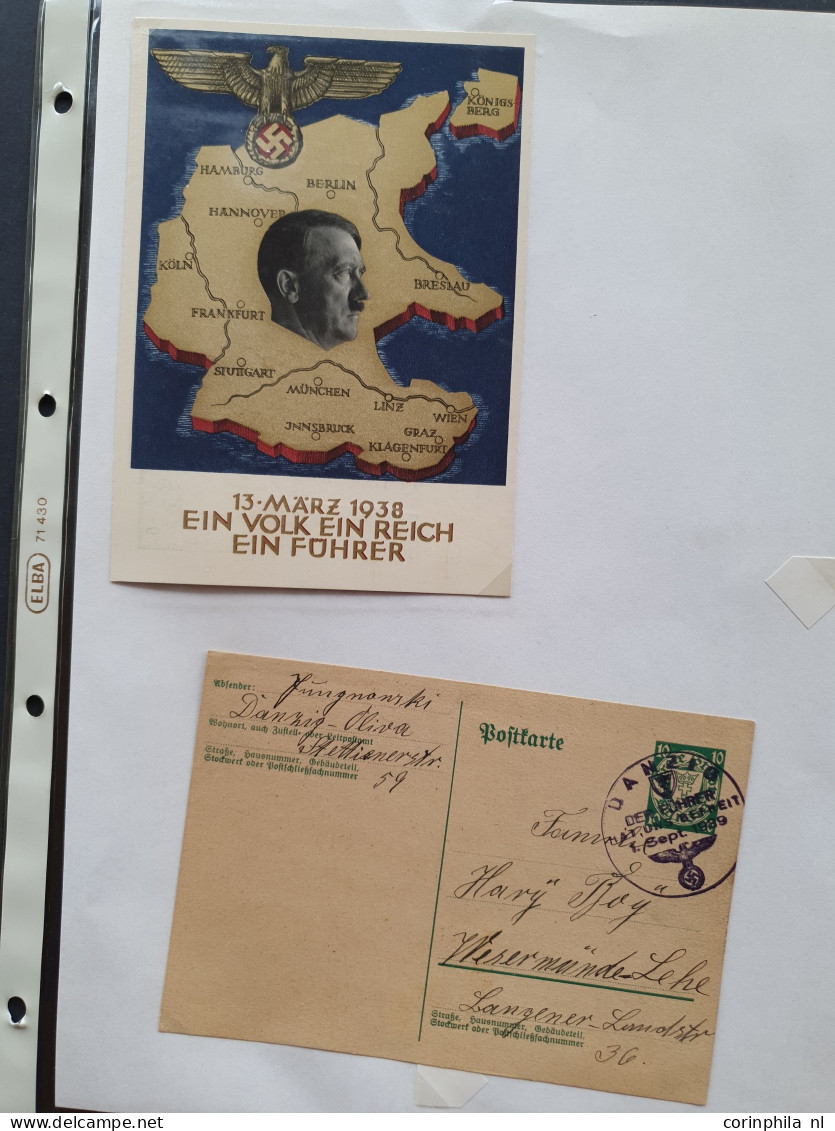 Cover 1939-1944 Exhibition Collection Postal Stationery (over 200 Items) Used And Unused Including Better Ex., Forerunne - Otros & Sin Clasificación