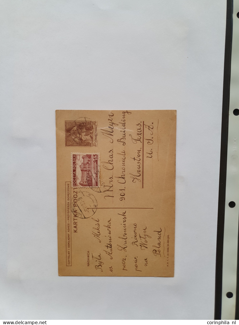 Cover 1939-1944 exhibition collection postal stationery (over 200 items) used and unused including better ex., forerunne