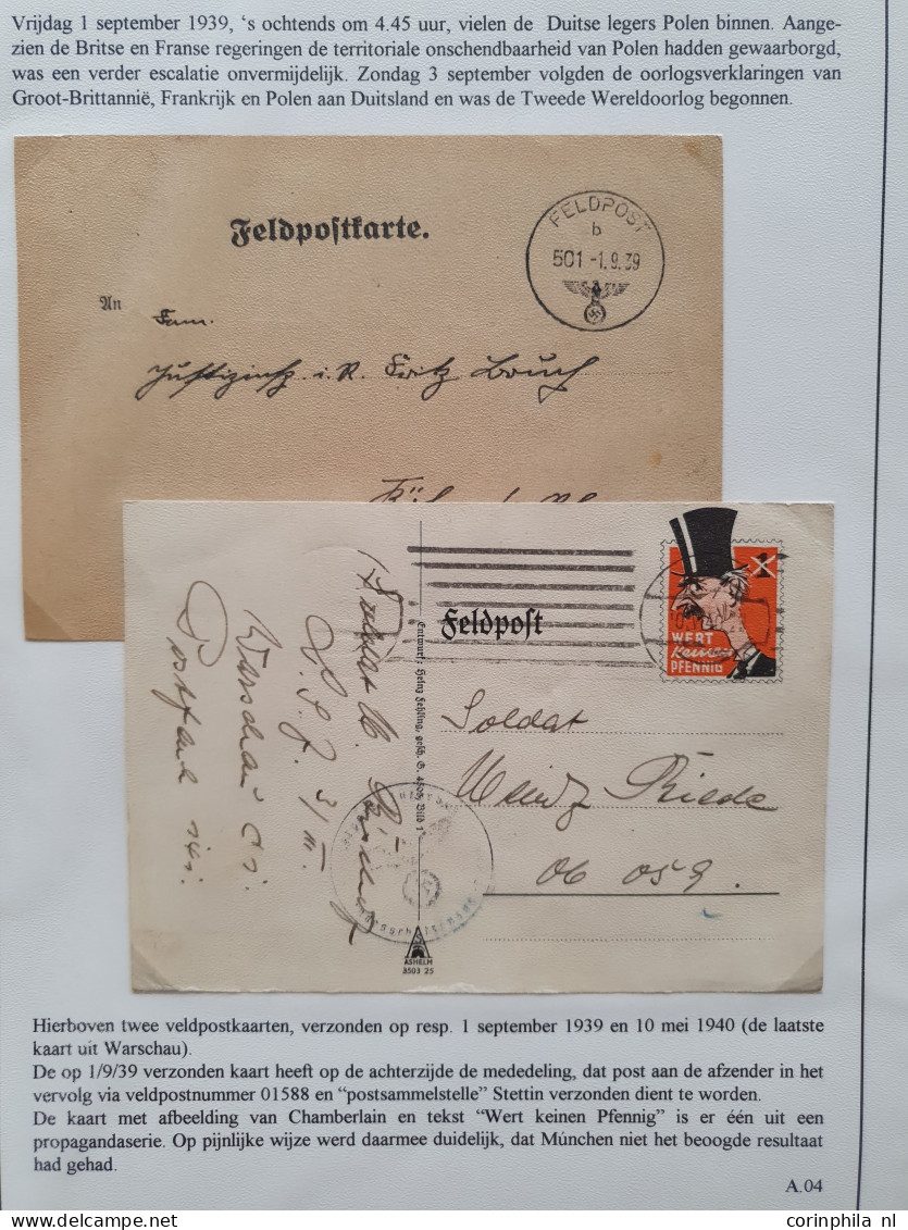 Cover 1939-1944 Exhibition Collection Postal Stationery (approx. 80 Items) Mainly Used Including Forerunners, Russian St - Otros & Sin Clasificación