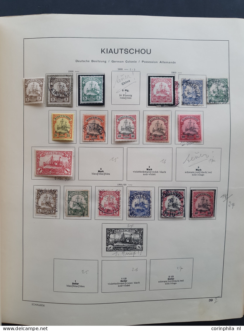 1914/1945 collection used and * including Bayern, German Empire, German Colonies, Saar, Danzig, Memel with many better i