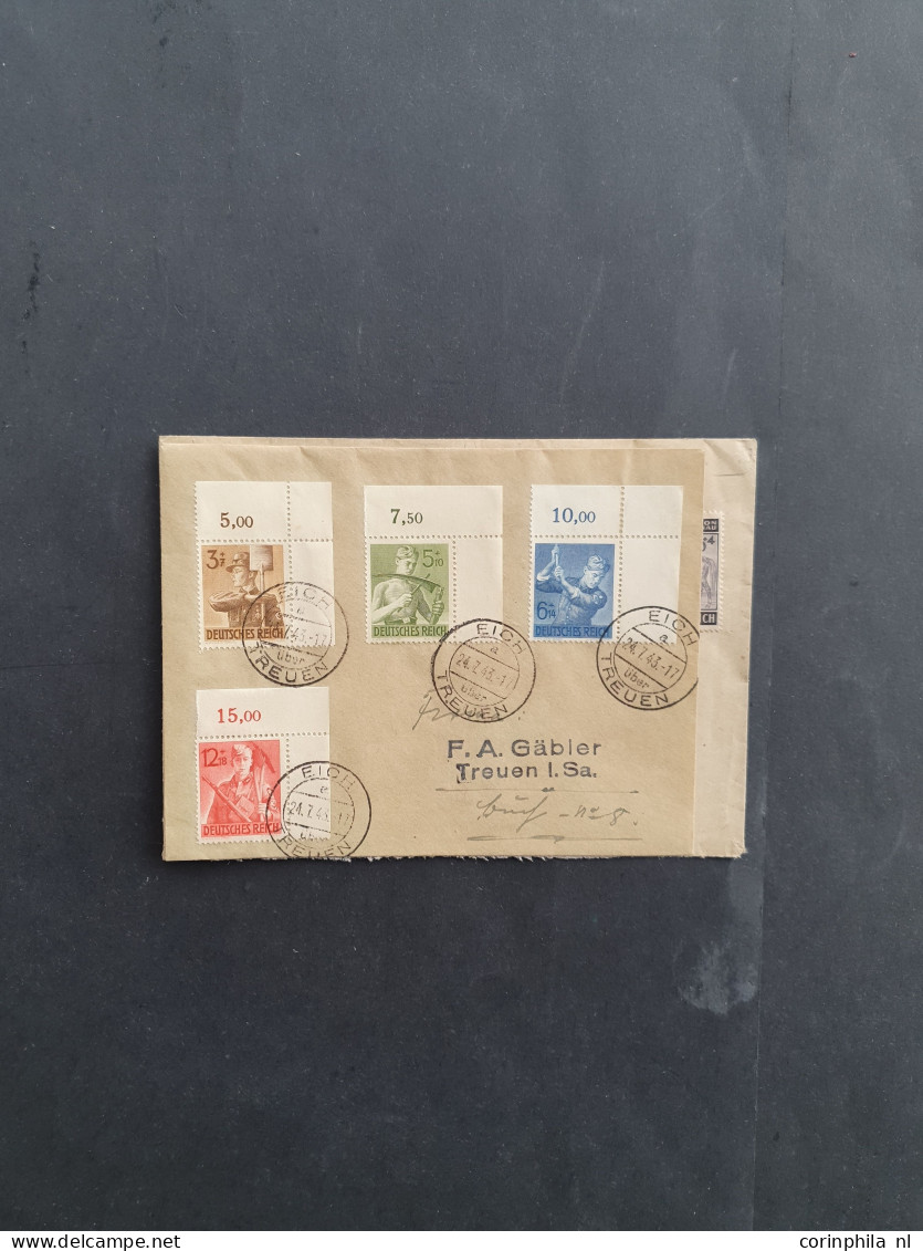 Cover 1864/1943c. collection postal history (approx. 120) including Old States, Colonies (Kiautschou), German Empire (ma