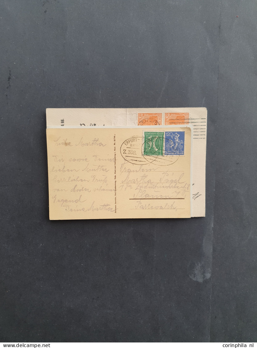 Cover 1864/1943c. collection postal history (approx. 120) including Old States, Colonies (Kiautschou), German Empire (ma