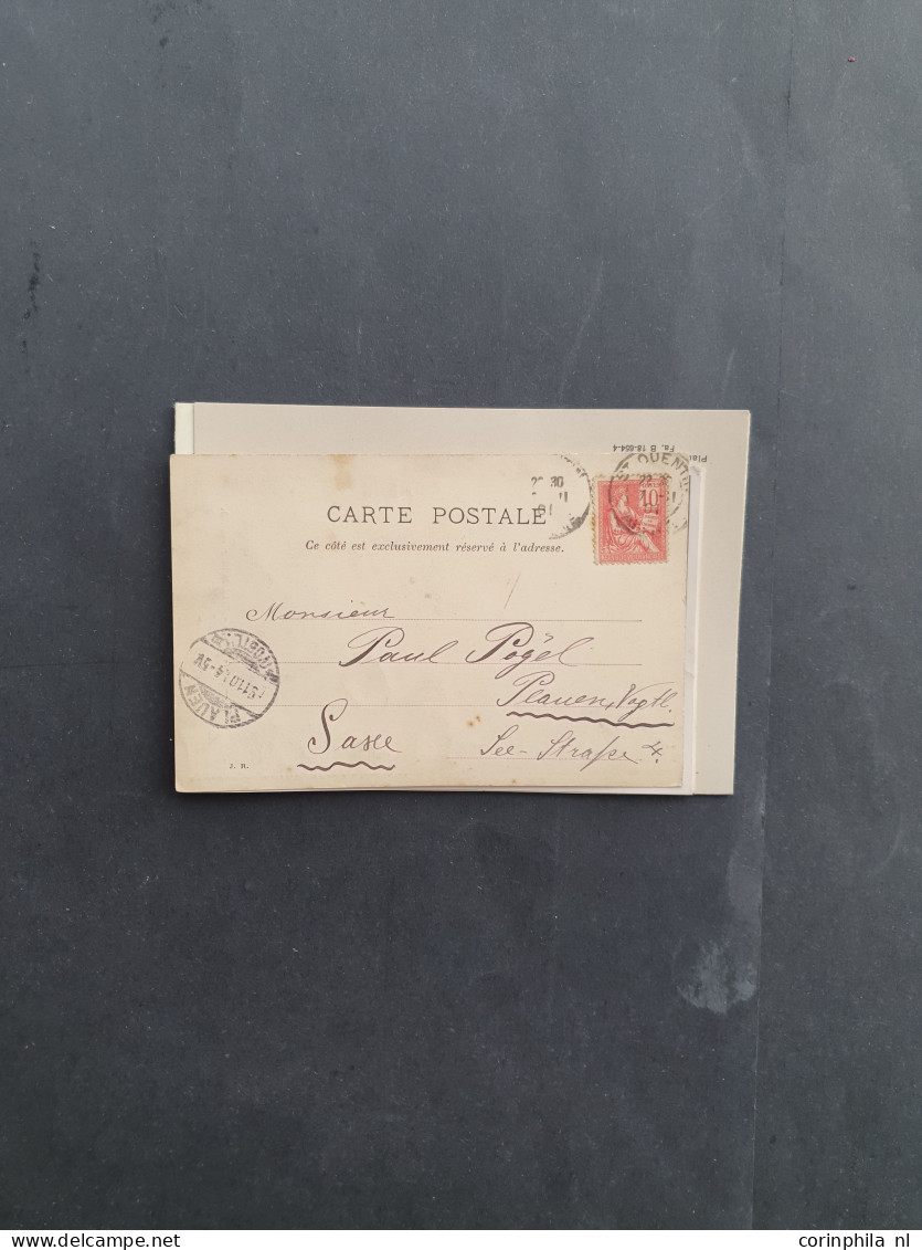 Cover 1864/1943c. collection postal history (approx. 120) including Old States, Colonies (Kiautschou), German Empire (ma