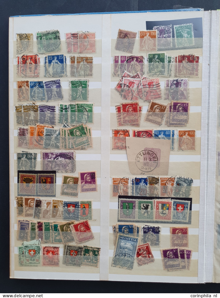 1860/1940c. stock German States and German Empire, large number of stamps with better items (partly in mixed quality) in