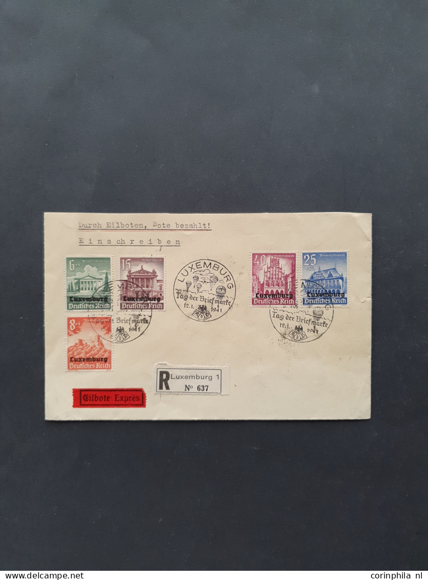 1860c. Onwards About 440 Covers/postal Stationary With Better German Empire In Box   - Otros & Sin Clasificación