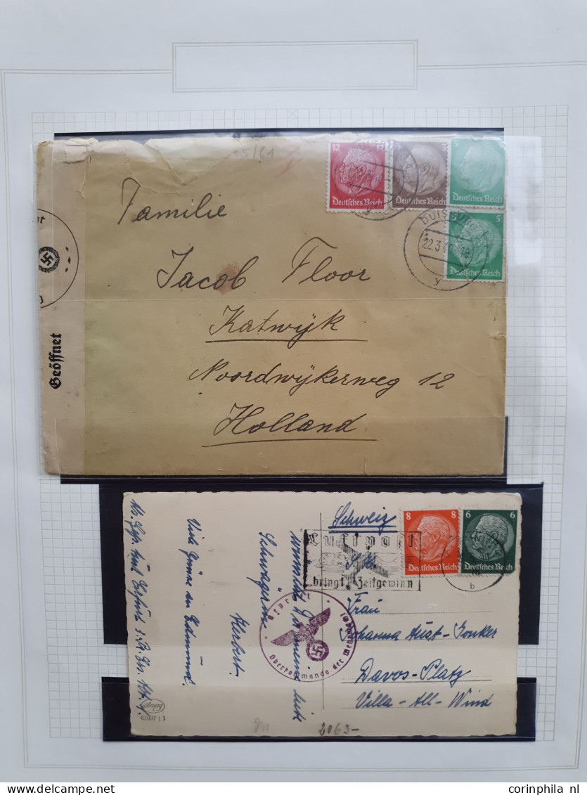 1851/1951 collection German States and German Empire collected both used and * with a large number of stamps including b
