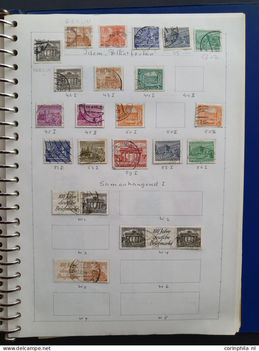 1860/2008c. Collection Including Local Issues, Berlin, Cinderella's, Poster Stamps And Postal Stationary Cut Outs In 3 S - Otros & Sin Clasificación