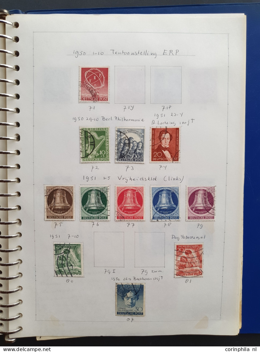 1860/2008c. Collection Including Local Issues, Berlin, Cinderella's, Poster Stamps And Postal Stationary Cut Outs In 3 S - Autres & Non Classés