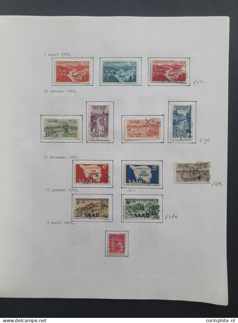 1850-1970 ca., with a.o. Bavaria, German Empire, Peblicites and Berlin in stockbooks, on leaves and on stock cards in bo