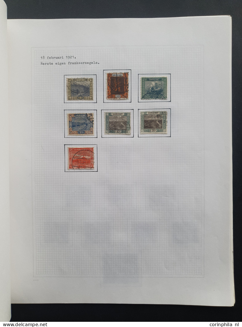 1850-1970 ca., with a.o. Bavaria, German Empire, Peblicites and Berlin in stockbooks, on leaves and on stock cards in bo