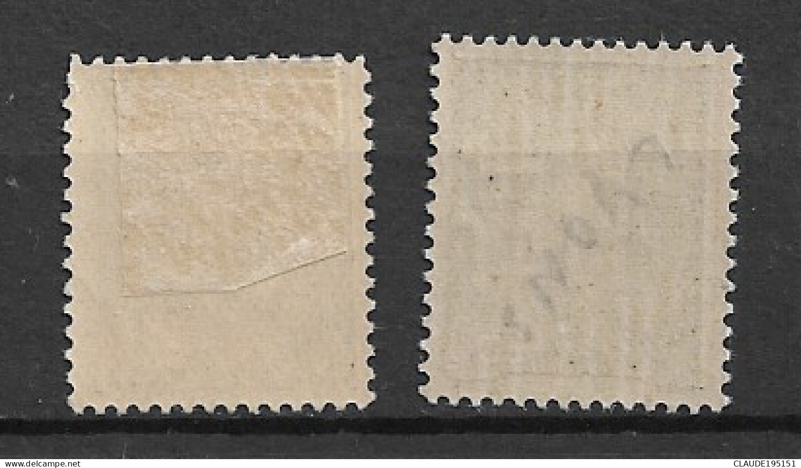 FRANCE 1944 LYON T N°14* CHANIERE ET N°15* GOMME D'ORIGINE SANS CHARNIÈRE  NEUF TTB     2 SCANS - Guerre (timbres De)