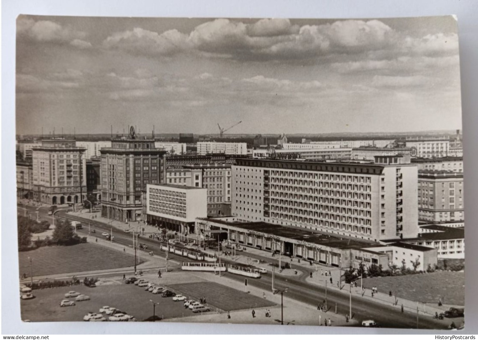 Magdeburg, Otto-von-Guericke-Str., Interhotel "International", 1967 - Magdeburg