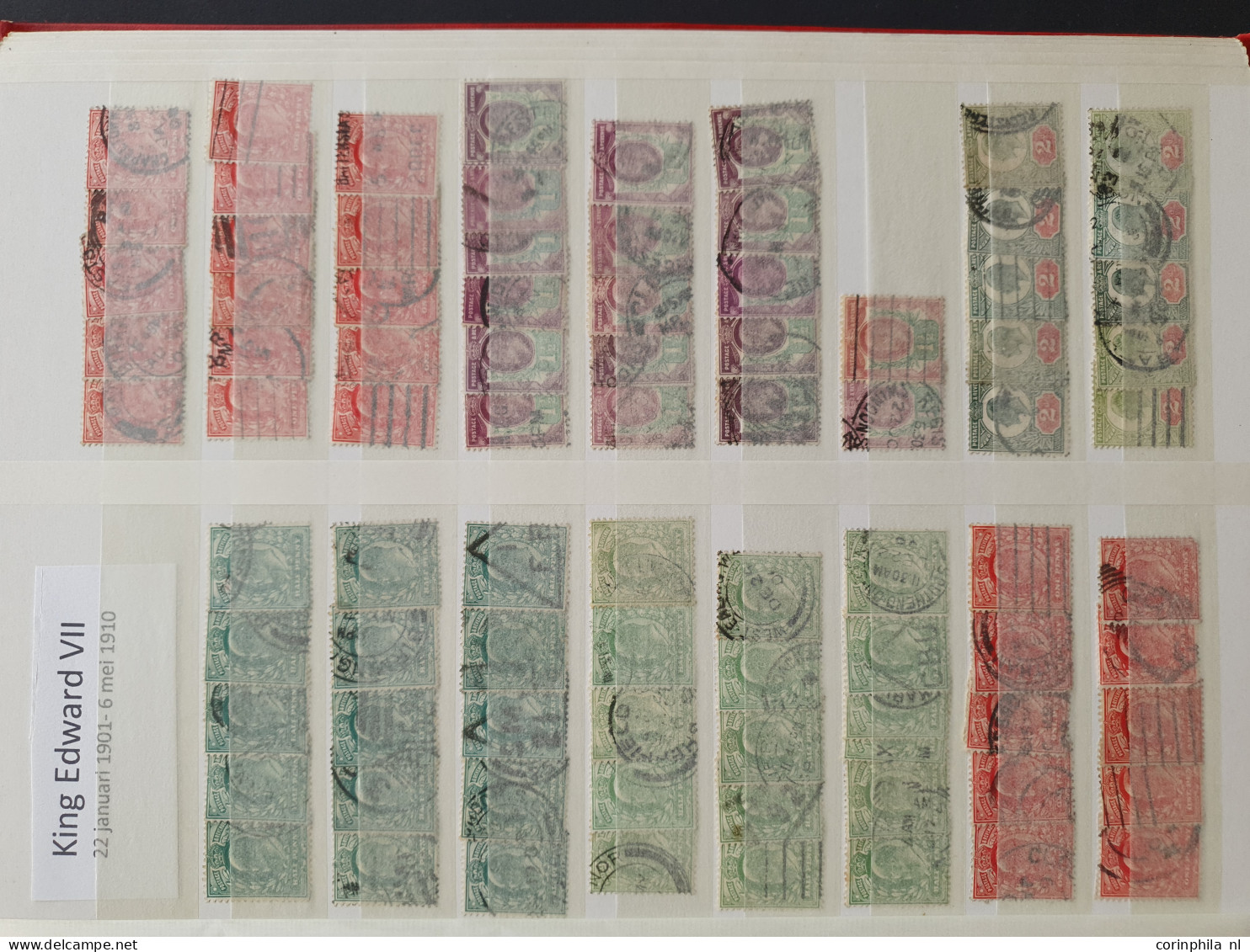 1840-1988 stock mostly used in mixed quality including better items, plate numbers, some postmarks etc. in 2 stockbooks