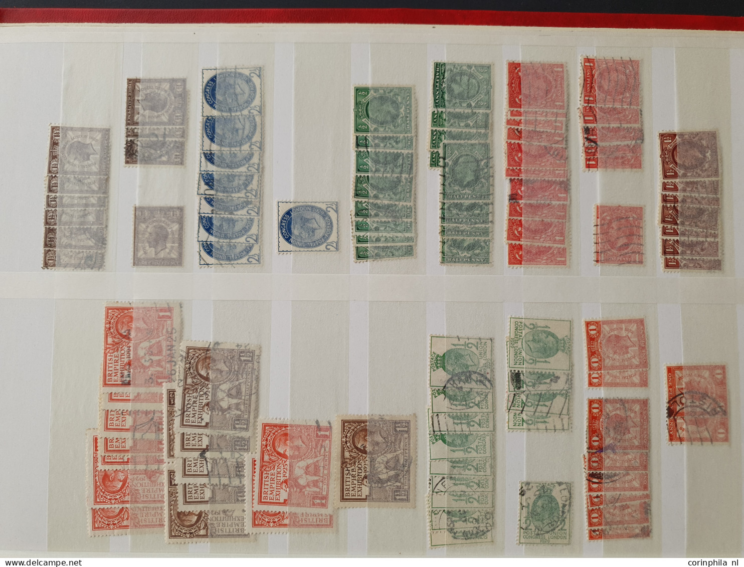 1840-1988 stock mostly used in mixed quality including better items, plate numbers, some postmarks etc. in 2 stockbooks