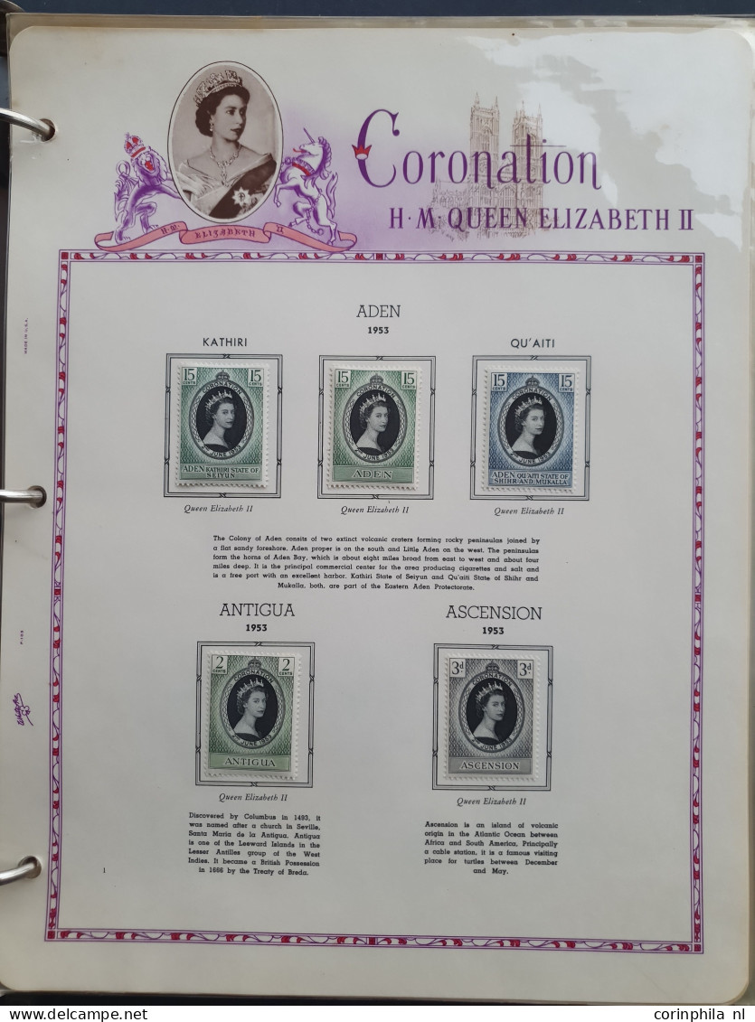 1840/2014 collection used and */** with some better items (Penny Black) in 4 stockbooks/albums