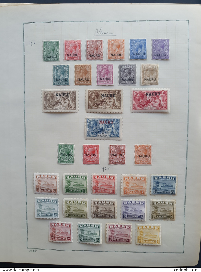 1850c-1940 collection used and * with better items and sets including Caymans, Grenada, British Honduras, Jamaica ,Brune