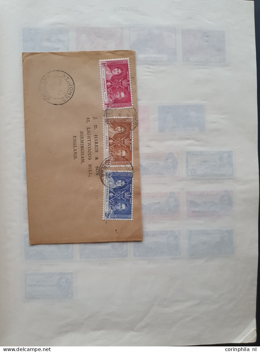 1937-1952 Collection George VI All * With Better Material Including Malaysian States In Stanley Gibbons Album - Other & Unclassified