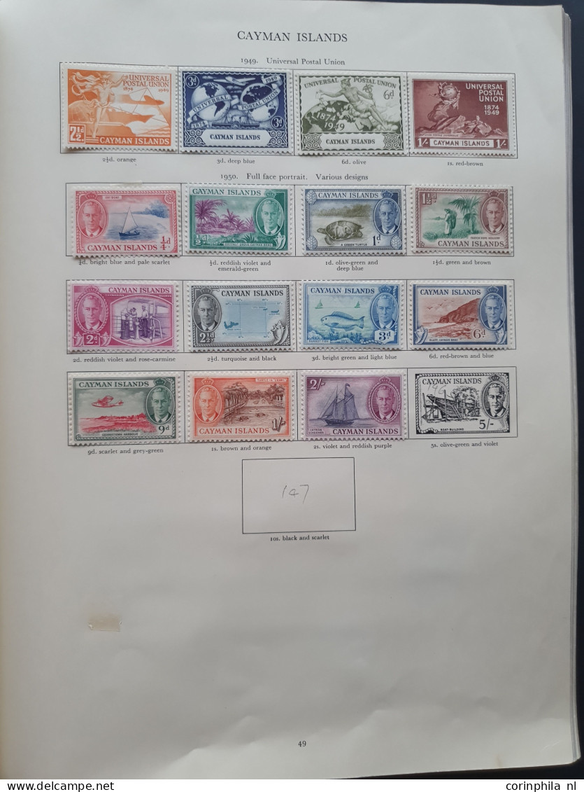 1937-1952 collection George VI all * with better material including Malaysian States in Stanley Gibbons album