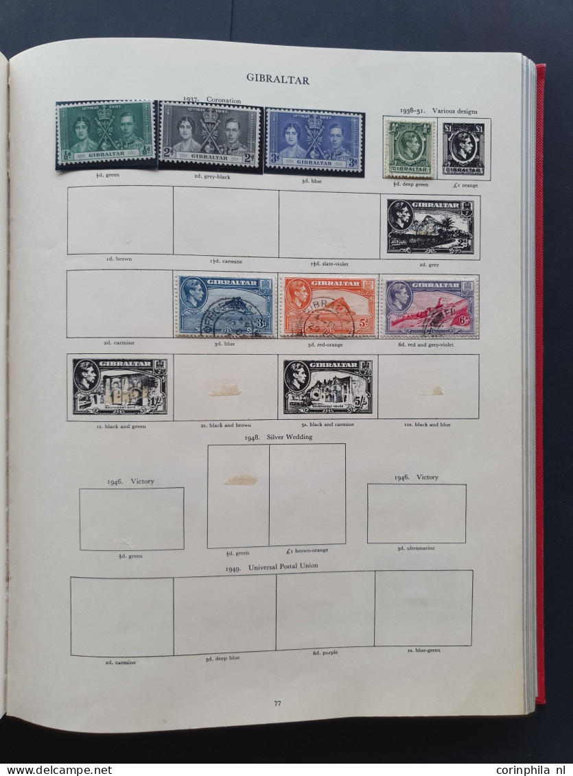 1865onwards mostly used including Cayman, Cyprus, Falklands, Fiji, Gibraltar, Gold Coast/Ghana, India with states etc. w