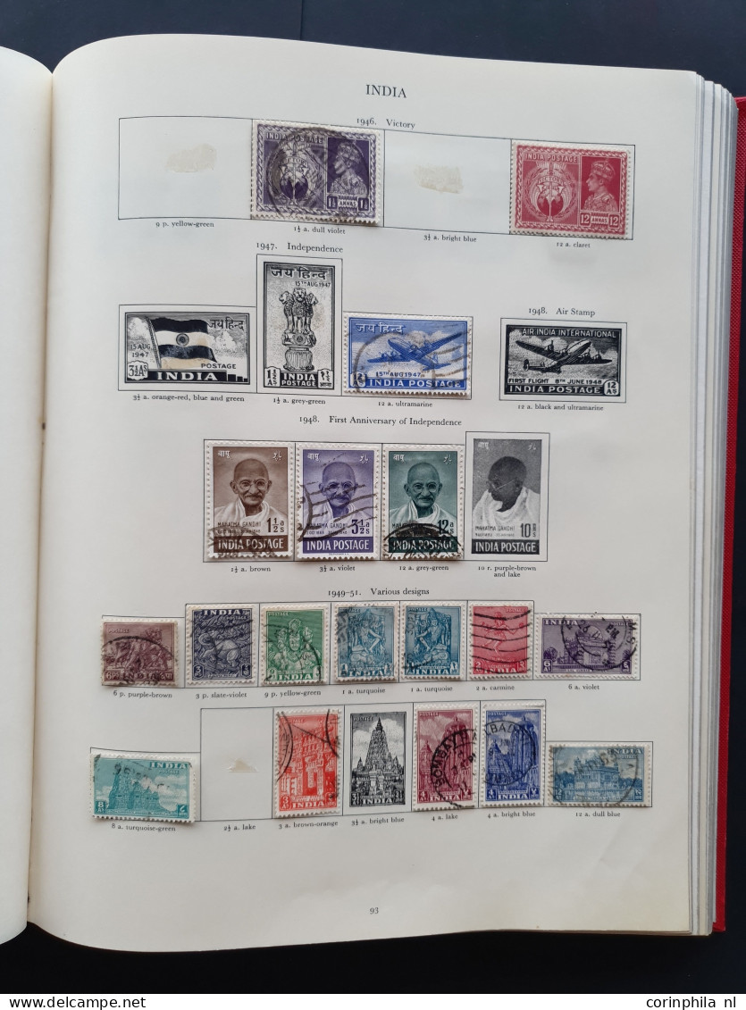 1865onwards mostly used including Cayman, Cyprus, Falklands, Fiji, Gibraltar, Gold Coast/Ghana, India with states etc. w