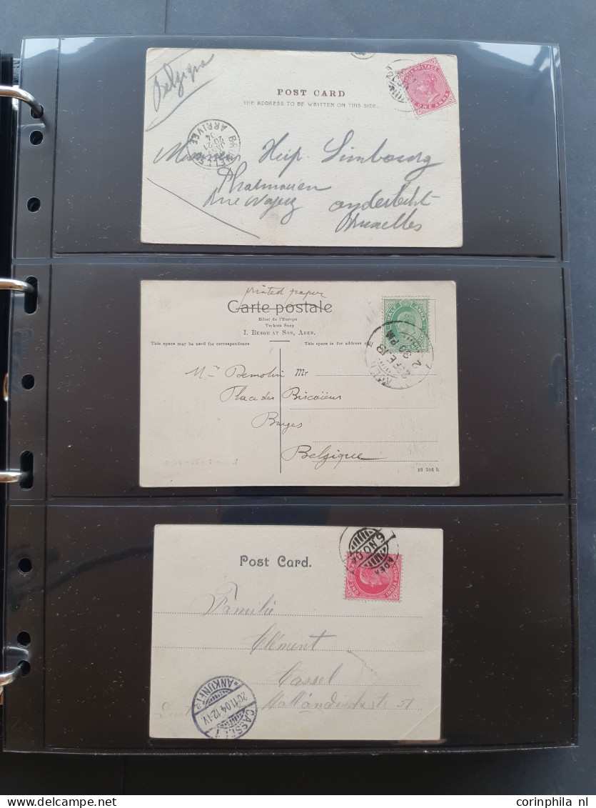 Cover 1870-1970c. postal history (covers and mostly postal stationery) including Great Britain (Silver Jubilee on cover 