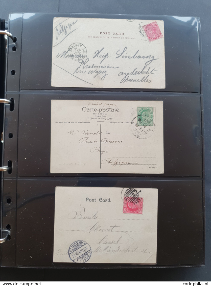 Cover 1870-1970c. postal history (covers and mostly postal stationery) including Great Britain (Silver Jubilee on cover 