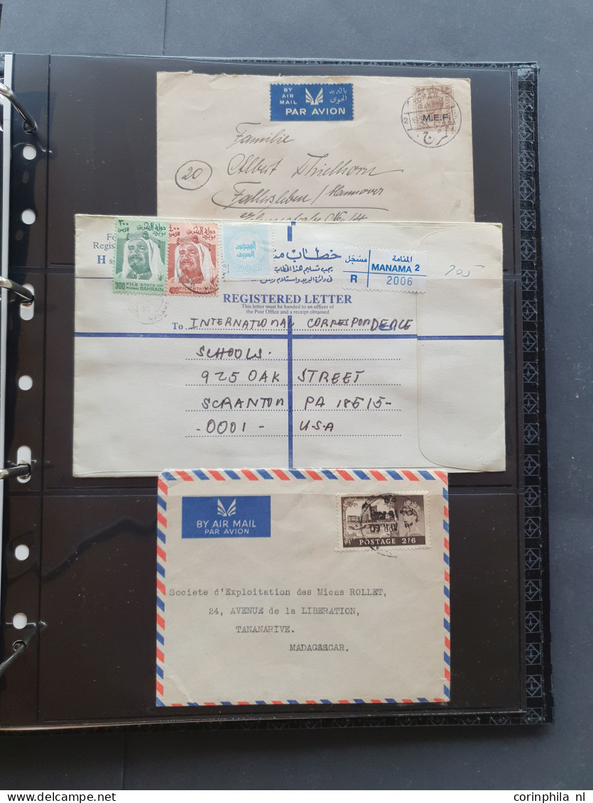 Cover 1870-1970c. postal history (covers and mostly postal stationery) including Great Britain (Silver Jubilee on cover 