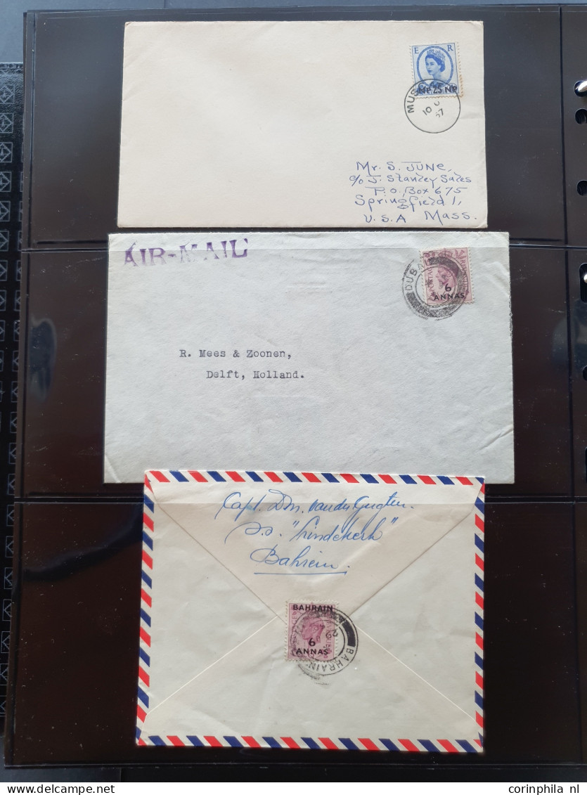 Cover 1870-1970c. postal history (covers and mostly postal stationery) including Great Britain (Silver Jubilee on cover 