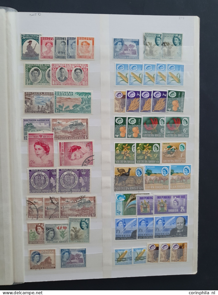 1930/2006c. Collection Solomon Islands, Cayman Islands, Rhodesia And Nigeria Mostly */** With Better Sets,miniature Shee - Other & Unclassified