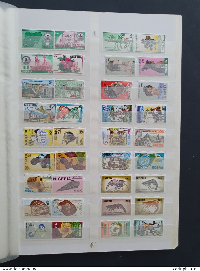 1930/2006c. collection Solomon Islands, Cayman Islands, Rhodesia and Nigeria mostly */** with better sets,miniature shee