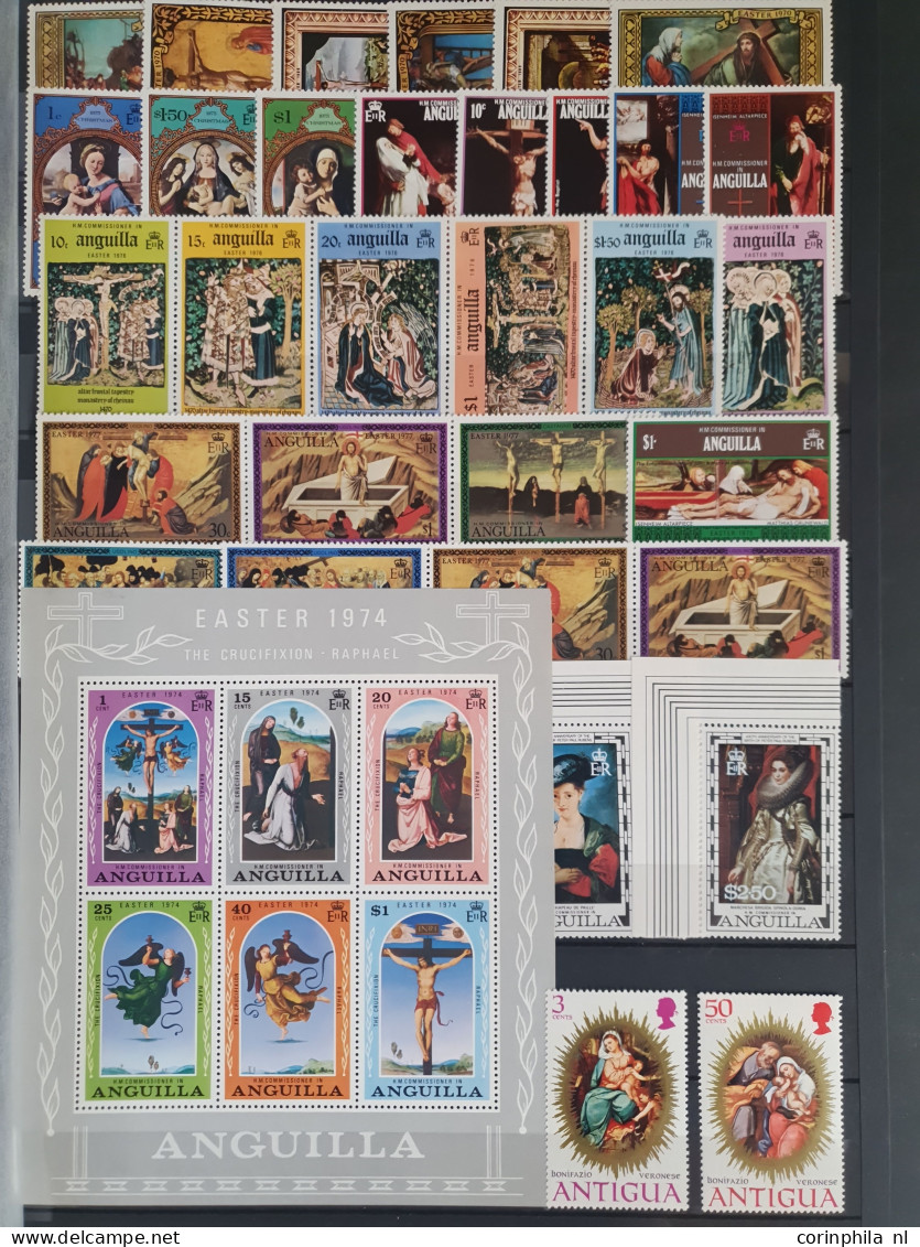 1950c. Onwards Mostly ** Sets And Miniature Sheets With E.d Barbados (1953-1989), Australia, Isle Of Man, Topical Issues - Otros & Sin Clasificación