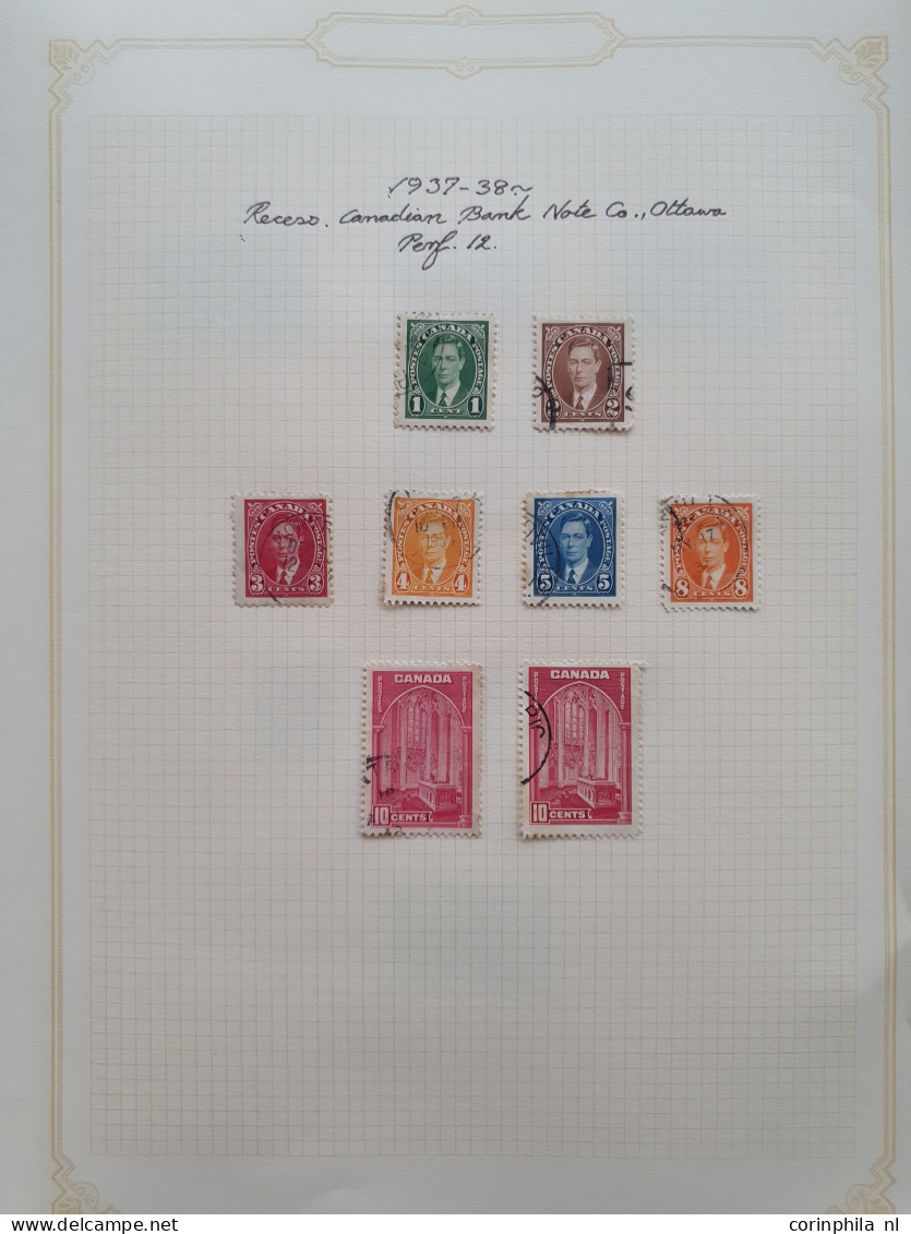 1935-1969, Specialized Collection, Collected Both Used And */**, With A.o. Plateblocks, Booklets, Covers Etc., Nicely Ar - Autres & Non Classés