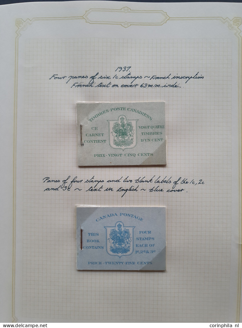 1935-1969, specialized collection, collected both used and */**, with a.o. plateblocks, booklets, covers etc., nicely ar